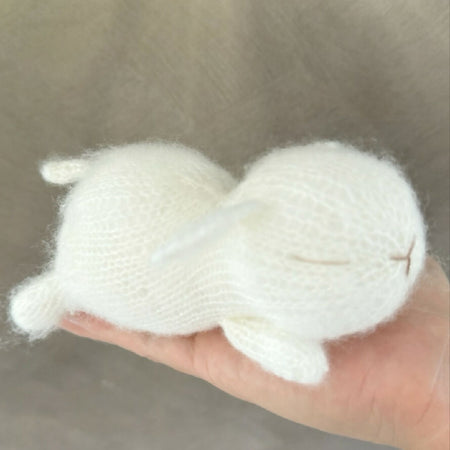 White Little Dreaming Bunny Toy