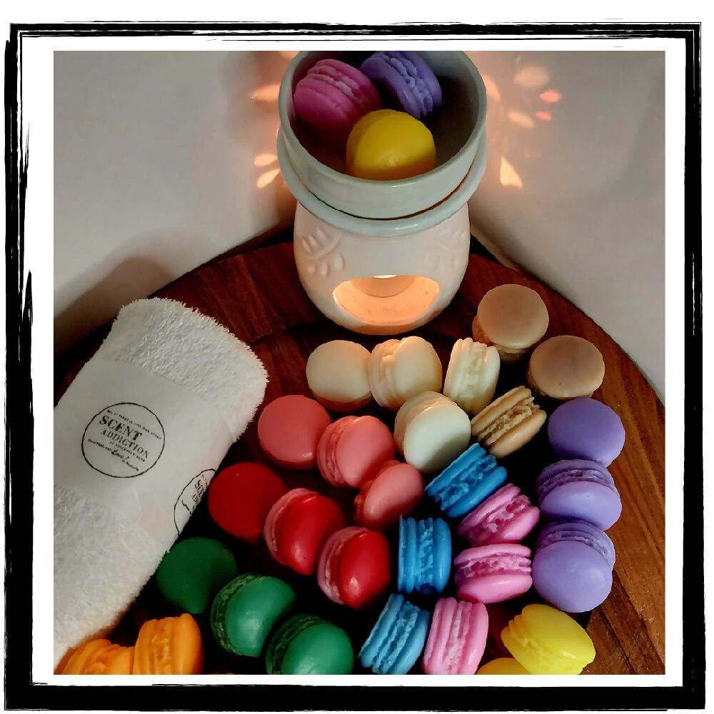 Mini Macarons 3 in 1 - Highly Scented Soy Wax Melts!