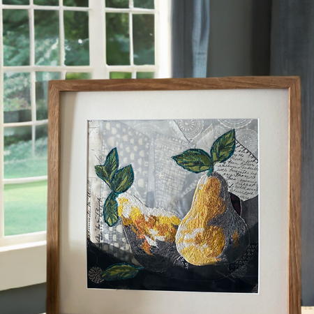 Framed Textile Artwork