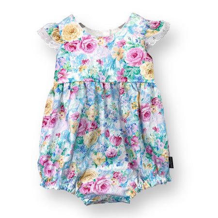 SIZE 0 - Tea Party Rompers - MIXED PRINTS