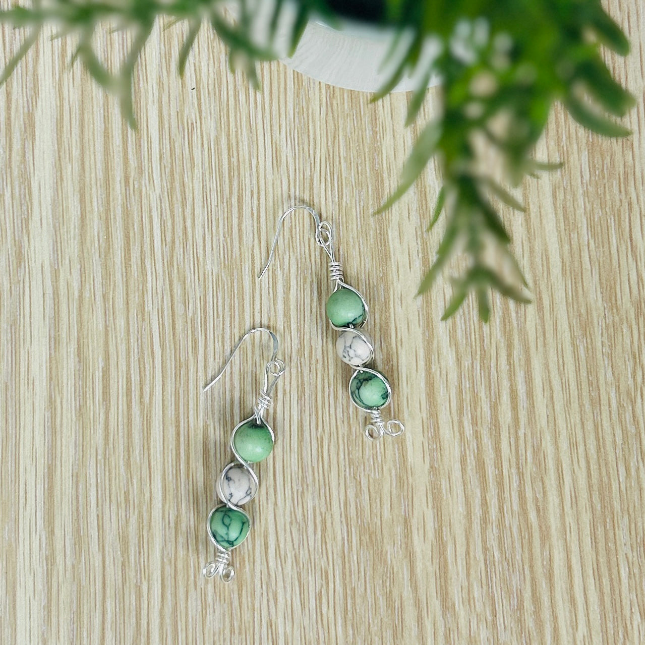 'Wrap Me Up' repurposed vintage beads wrapped in wire