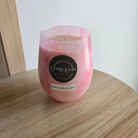 Musk Stick Lollies candle