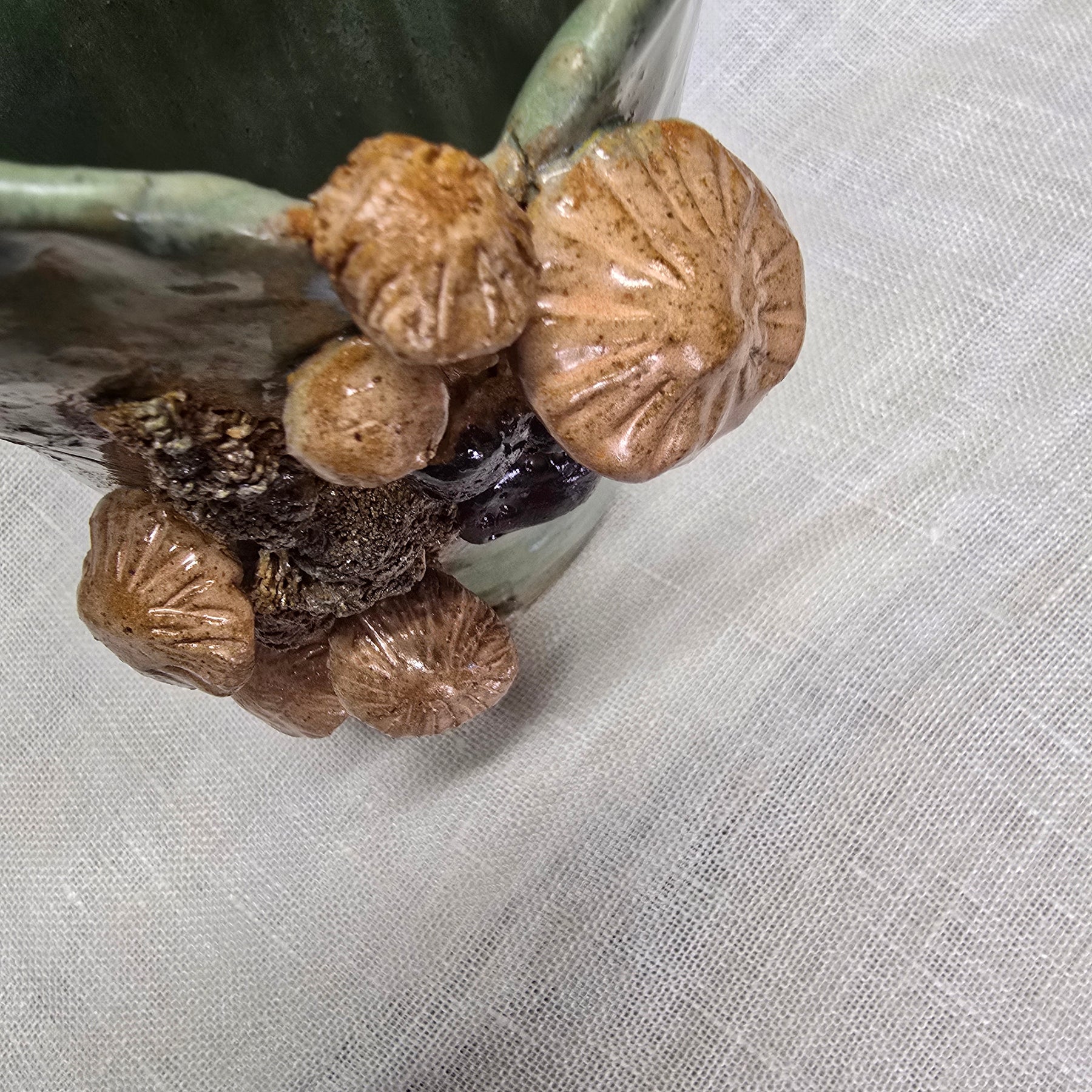 Large mushroom vase