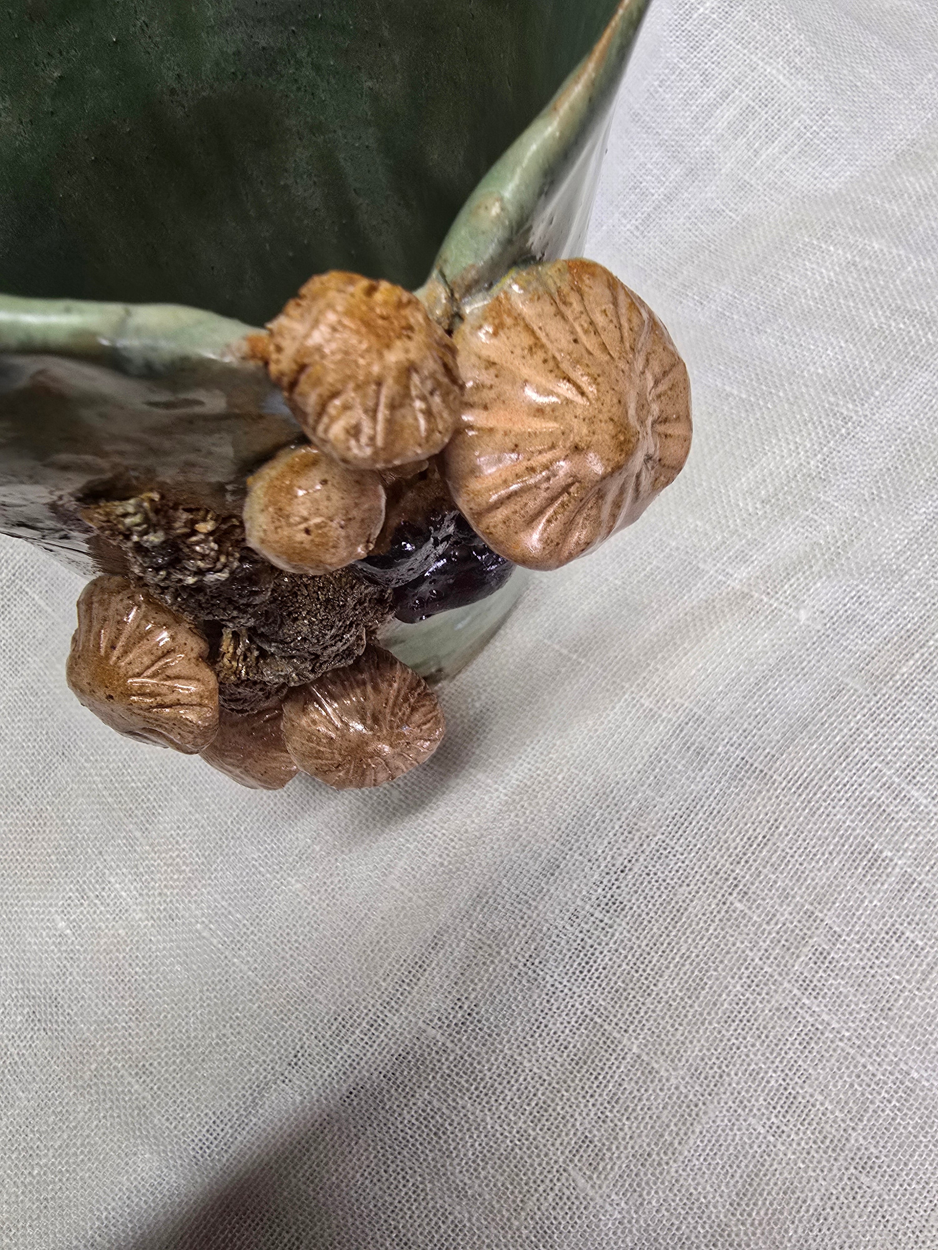 Large mushroom vase
