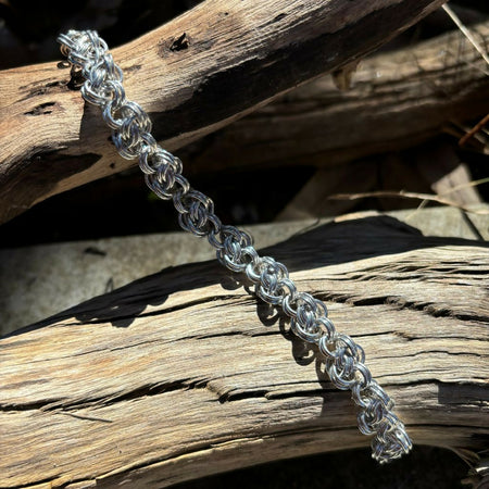 Chainmaille Double Cloud bracelet