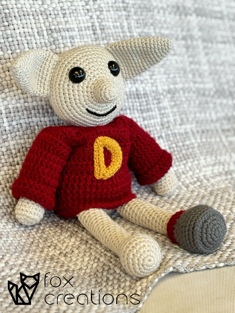 Dobby the House Elf Amigurumi Crochet Plushie