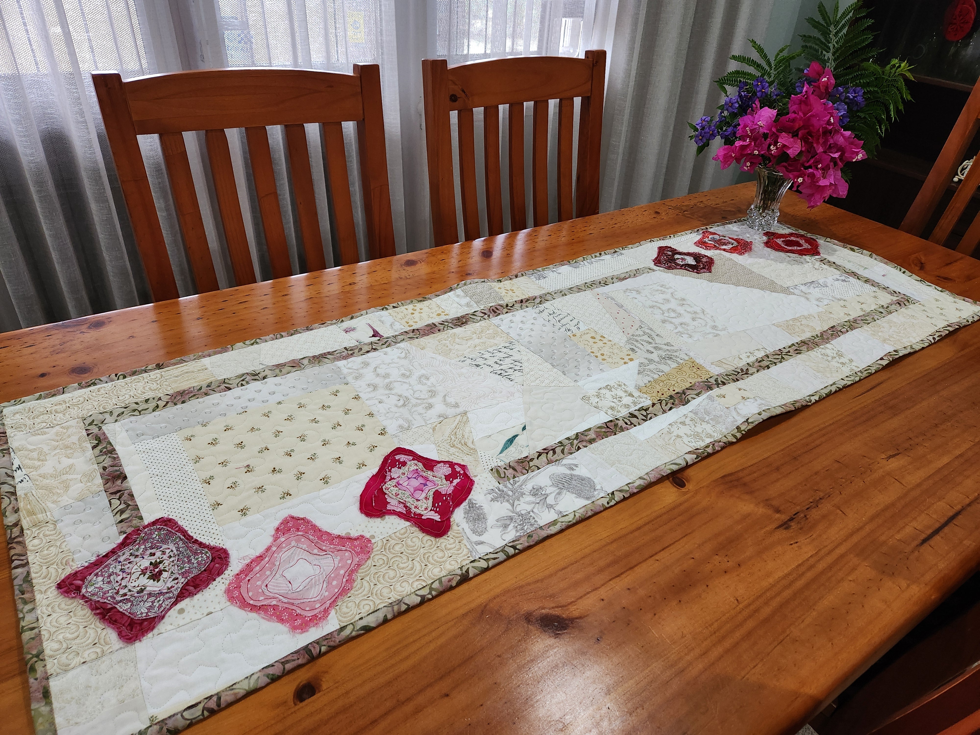 Shabby Chic Table Runner