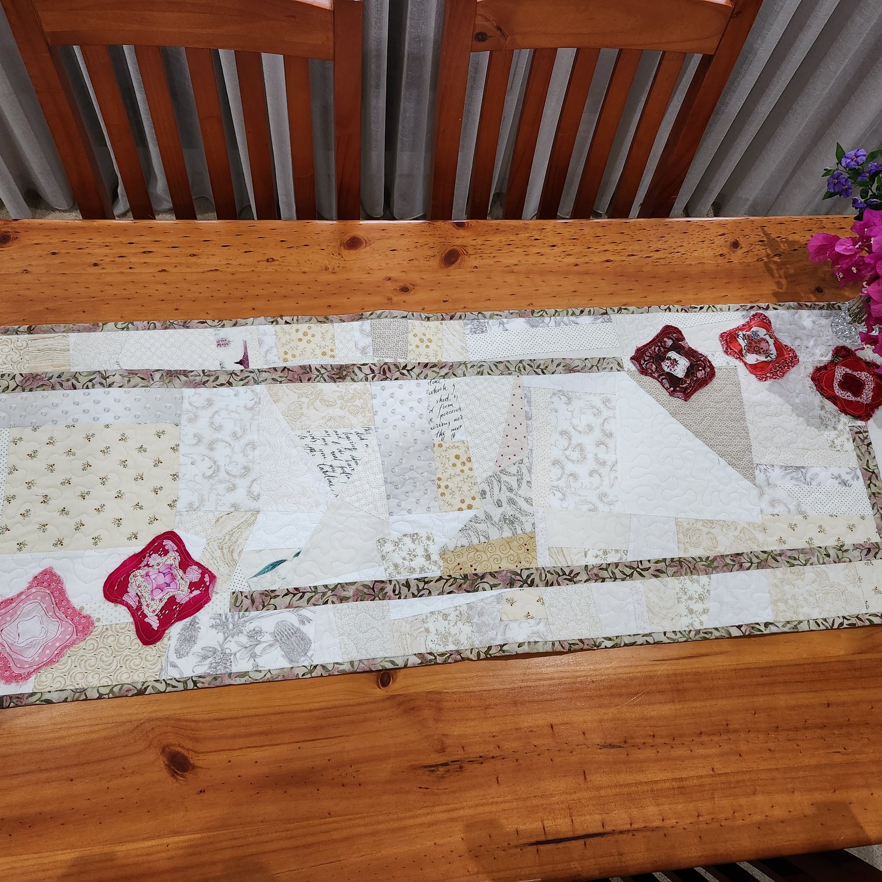 Shabby Chic Table Runner