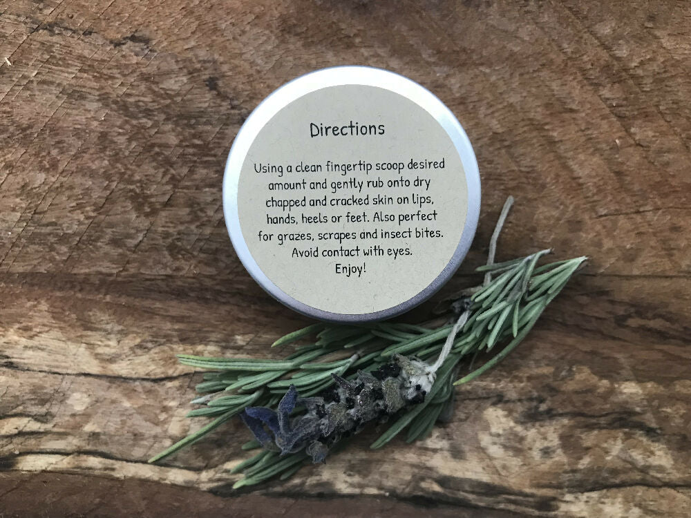 Healing Balm - Divine Lavender & Chamomile 25g tin - Go Natural