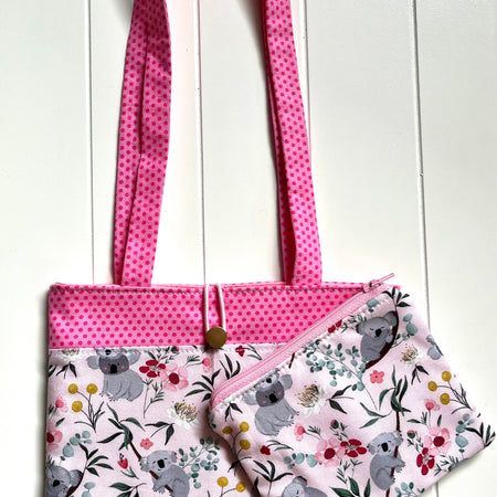 Koalas handbag and purse