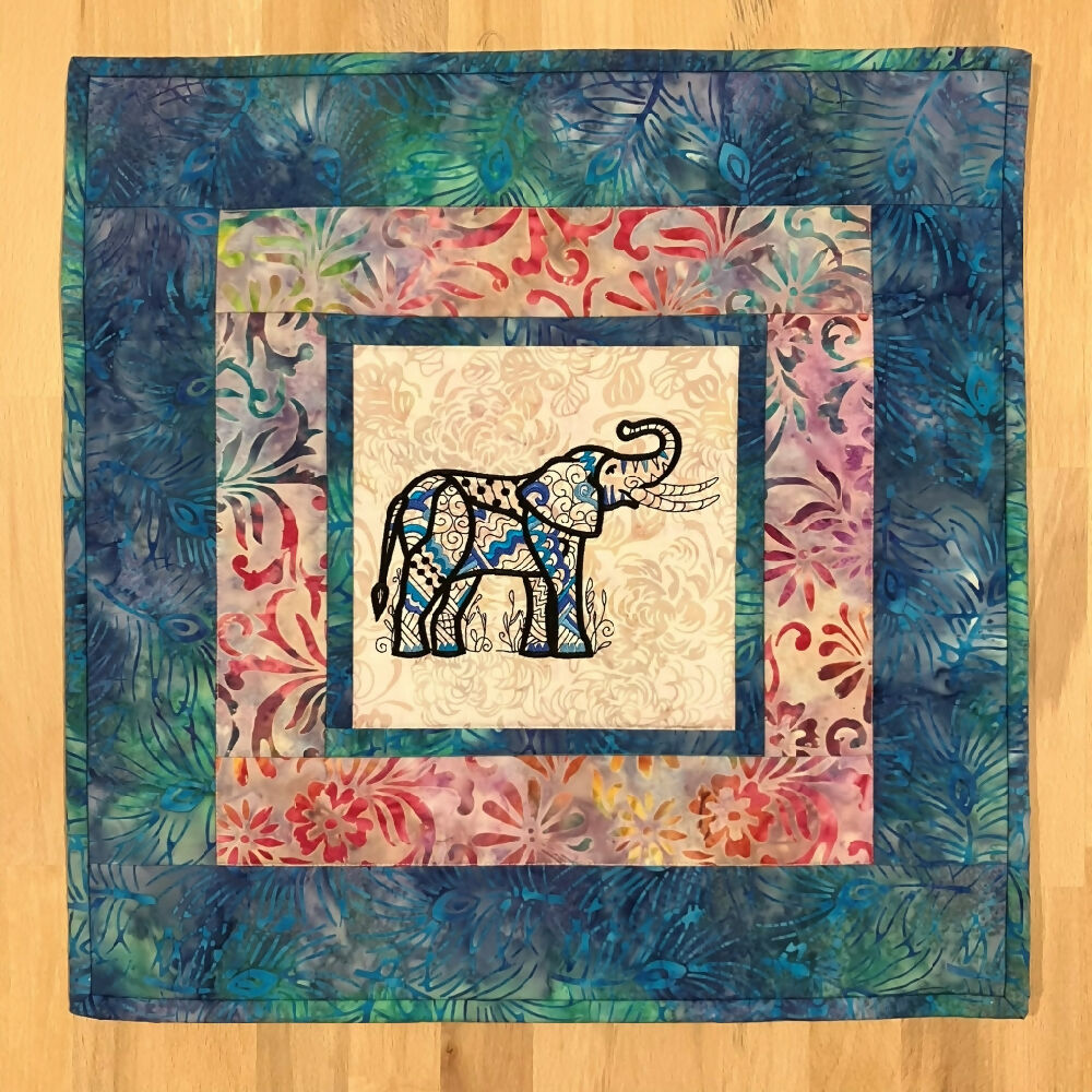 table-centre-handmade-quilted-elephant_1