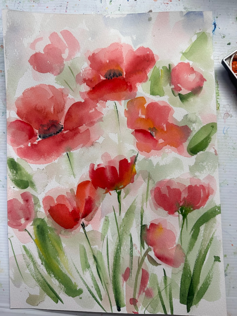 Watercolour Painting Workshop ~ Online ~ Live Event 14/5/26 7pm