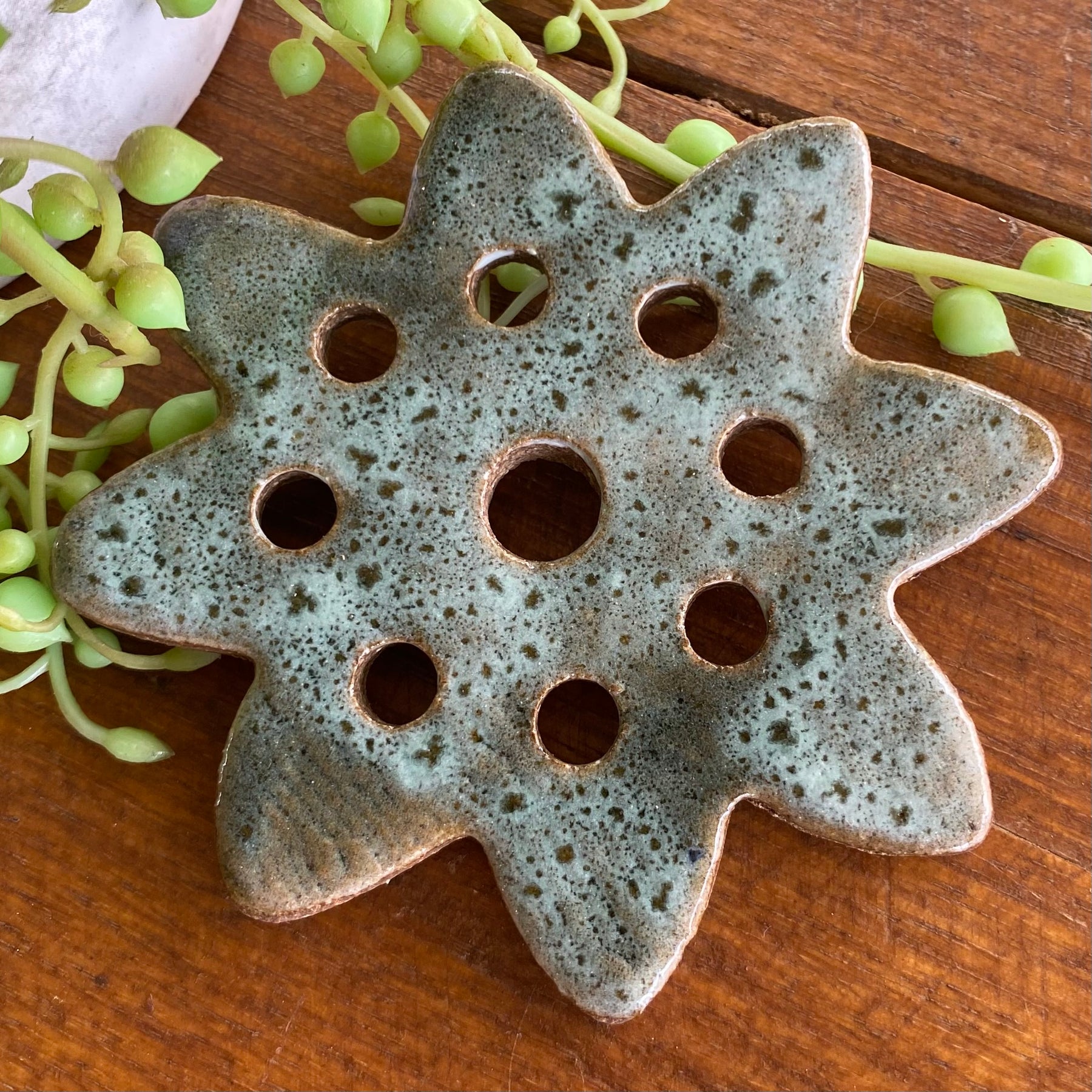 Flower Frogs for Jars / Ceramic/ Handmade Pottery