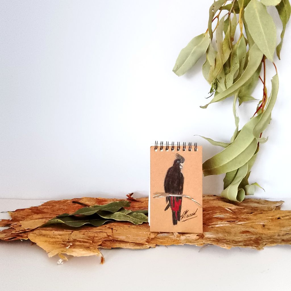 Handpainted Memo Pads.  Pocket size.