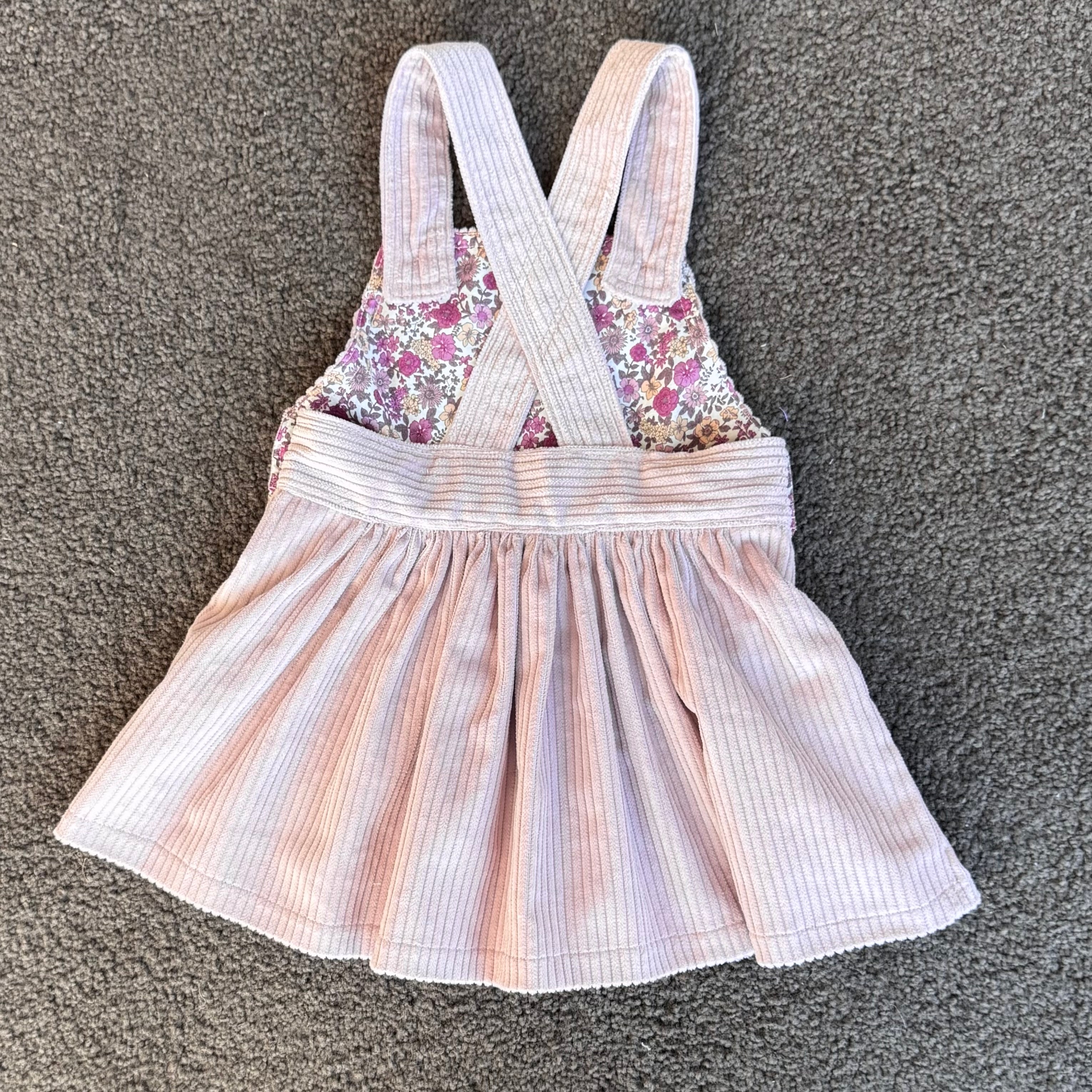 Baby Girls' Elephant Pinafore Dress
