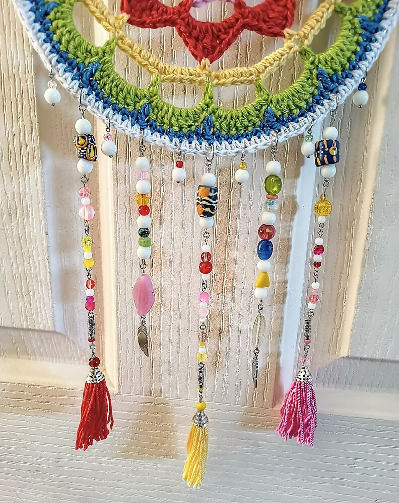 Crochet & Bead Dreamcatchers