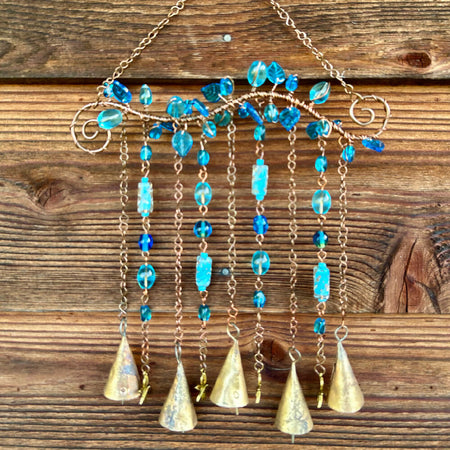 Windchimes Suncatcher Recycled Metal Bells