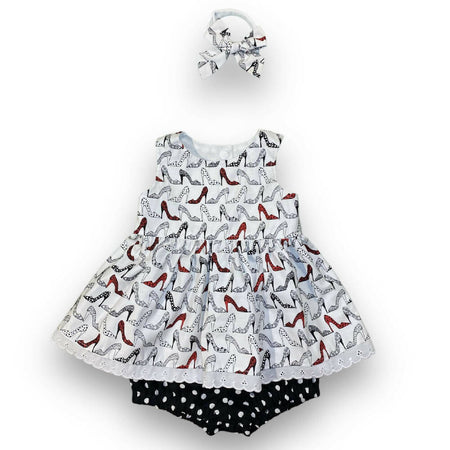 SIZE 00 Baby Tea Girls Party Dress SET - CLEARANCE