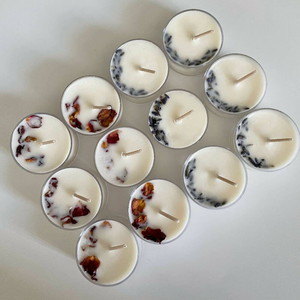 Botanical Lavender Tea Lights