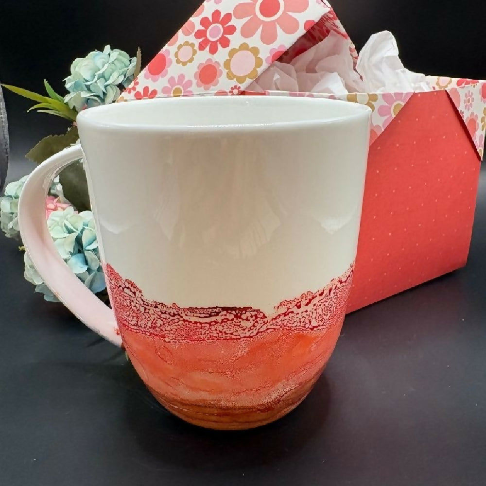 Hand painted mug by Leumesin Handmade