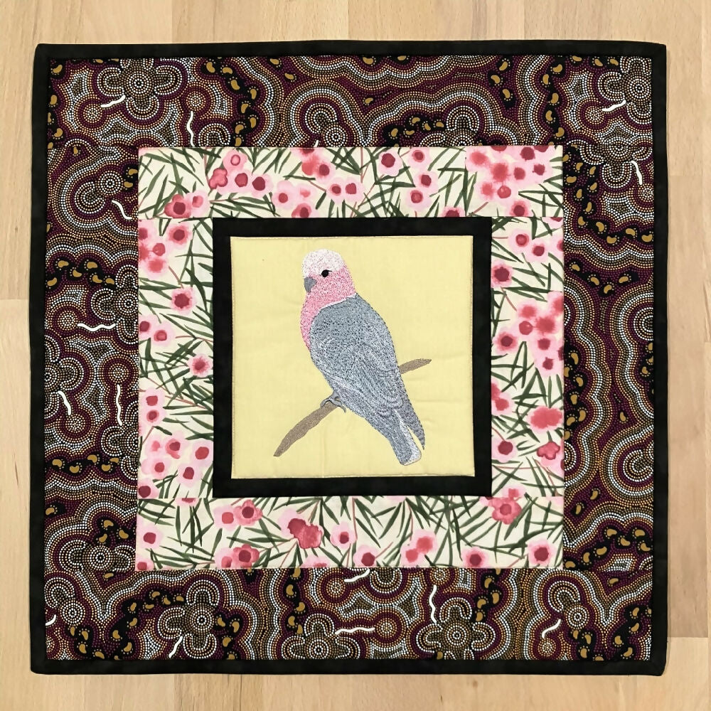 table-centre-handmade-Australia-galah_1