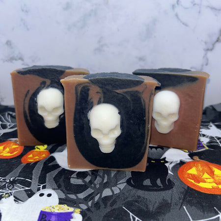 Pumpkin spice halloween soap