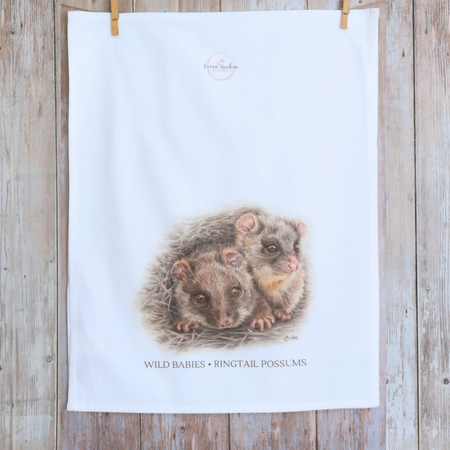 Ringtail Possums | Cotton Tea Towel