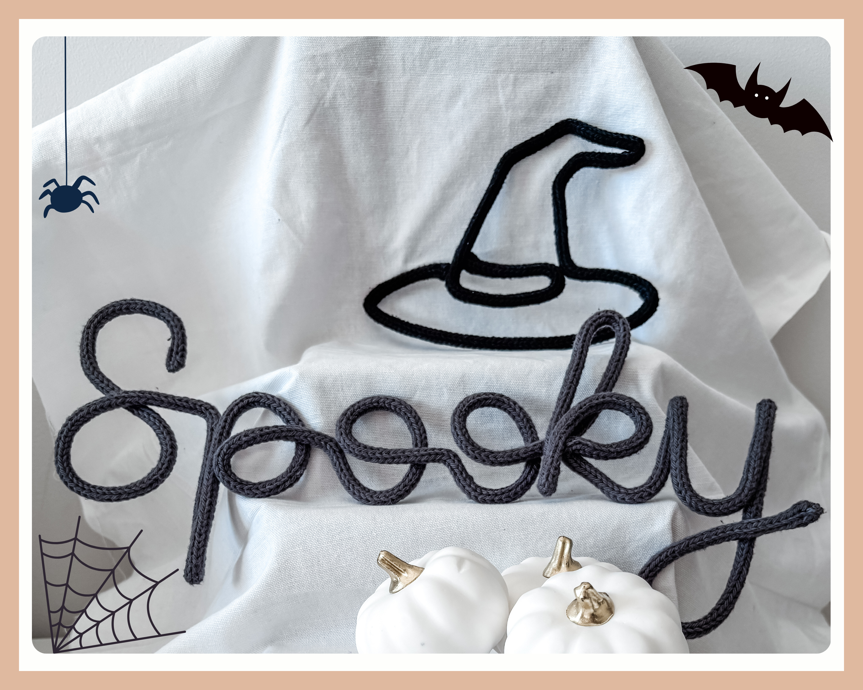 Spooky sign Halloween