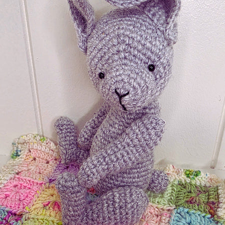 100% wool bunny