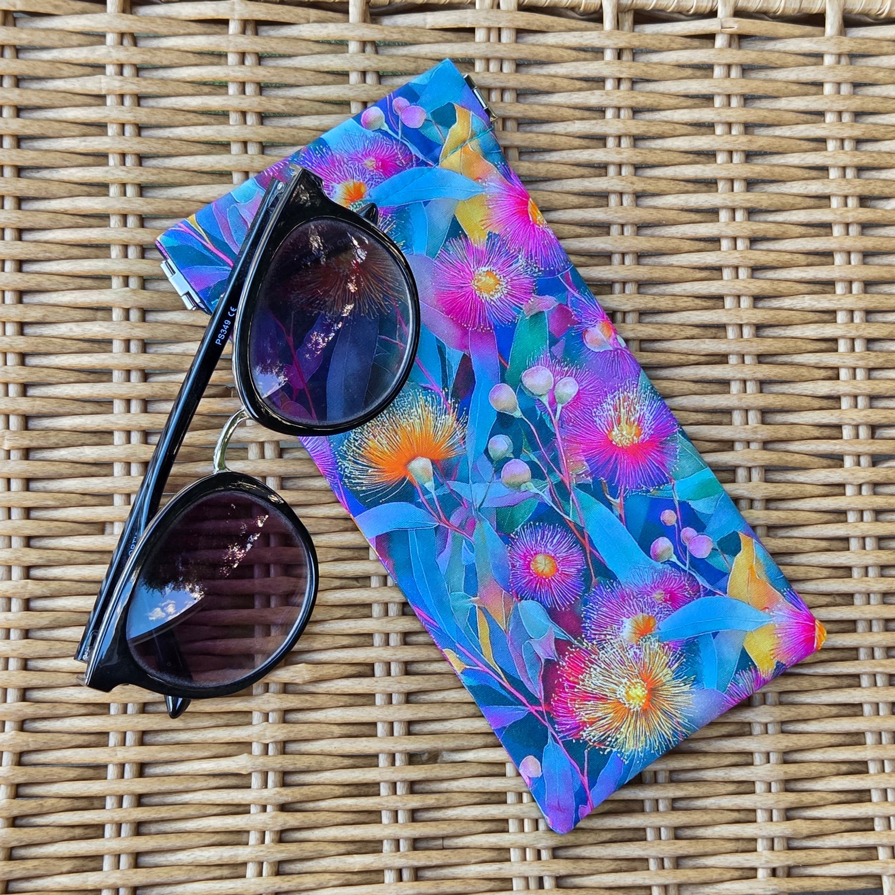 Eucalyptus Flower Sunglass Pouches