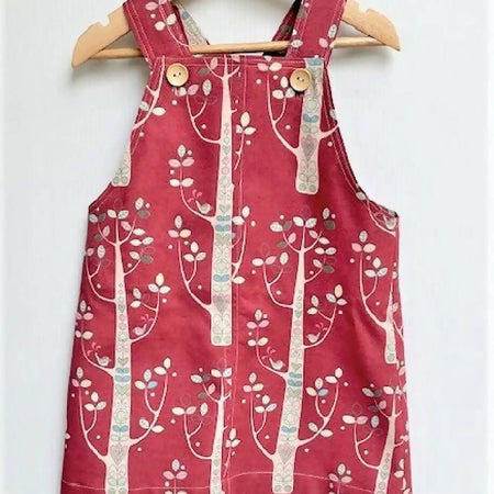 Girls Scandi Pinafore Dress