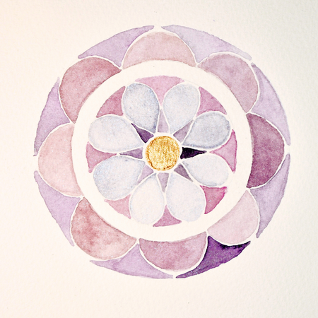 Inner Wisdom with Crushed Sodalite, Sugalite and Amethyst