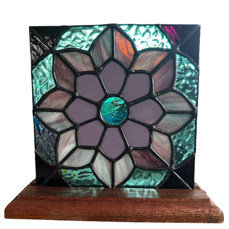 Stained glass granny square