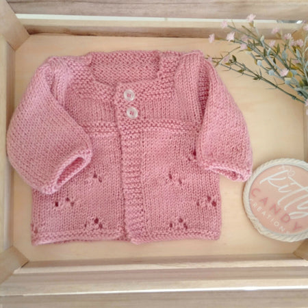 Handmade Knitted Baby Jacket