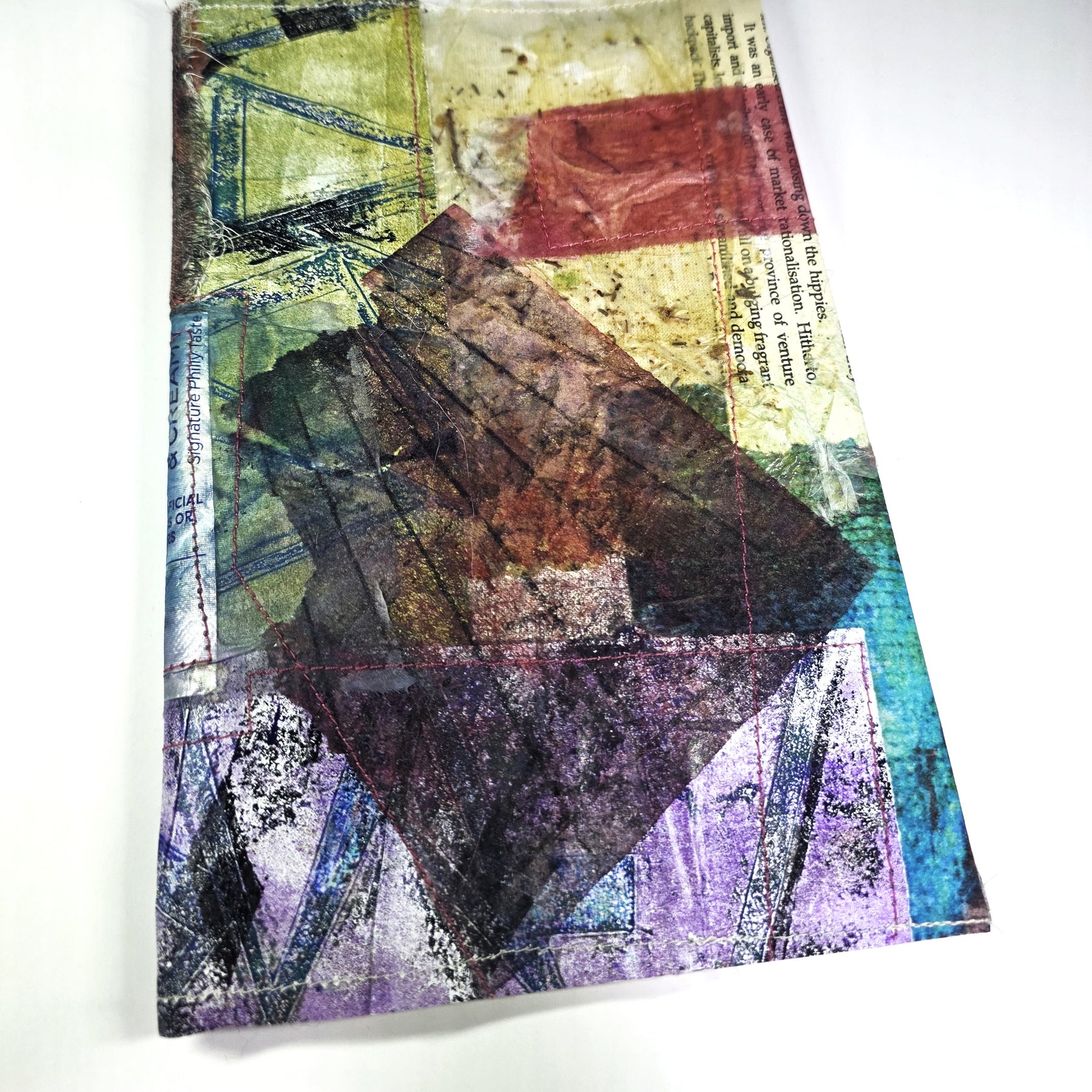 Mixed Media Diary Cover