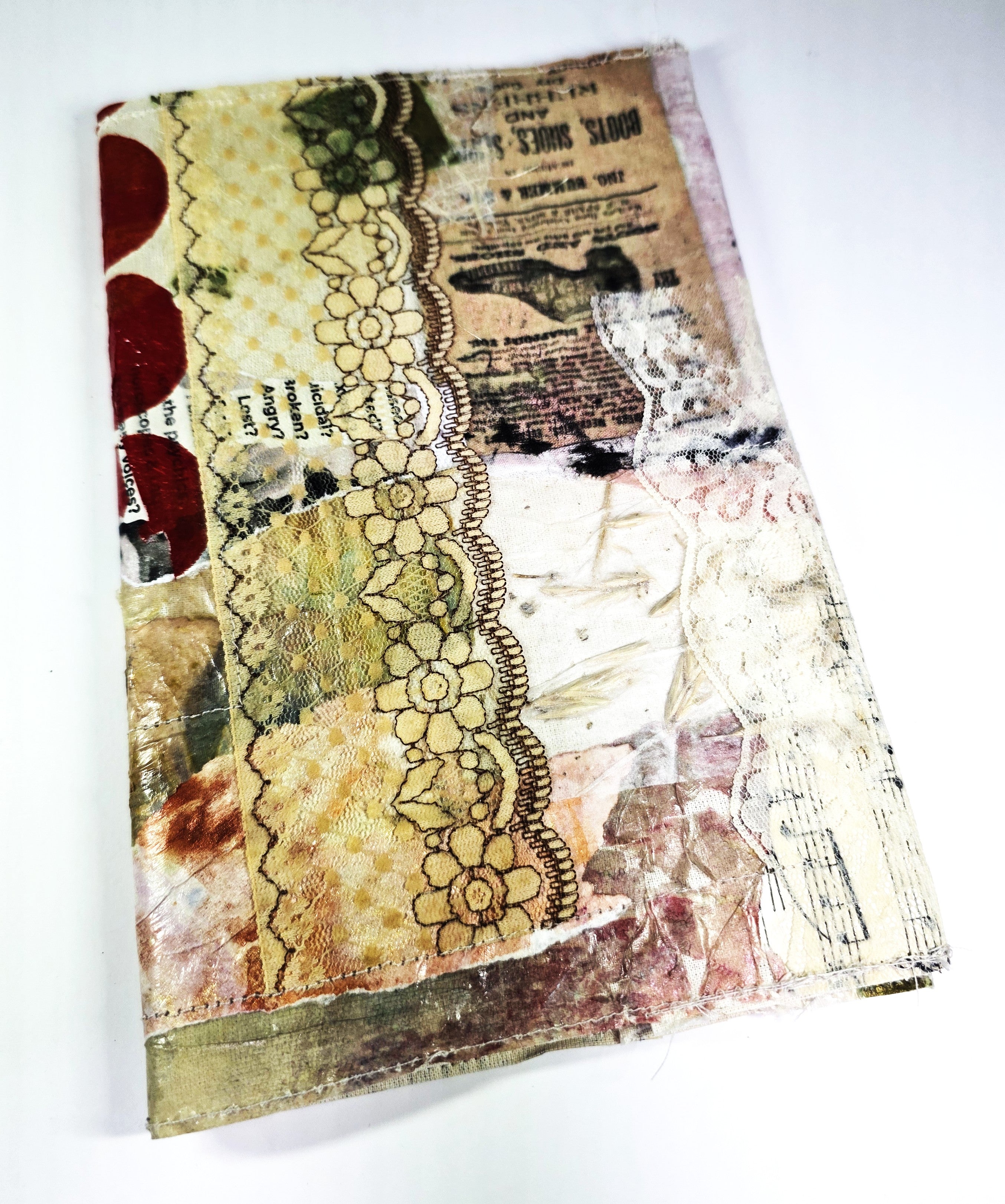 Mixed Media Diary Cover