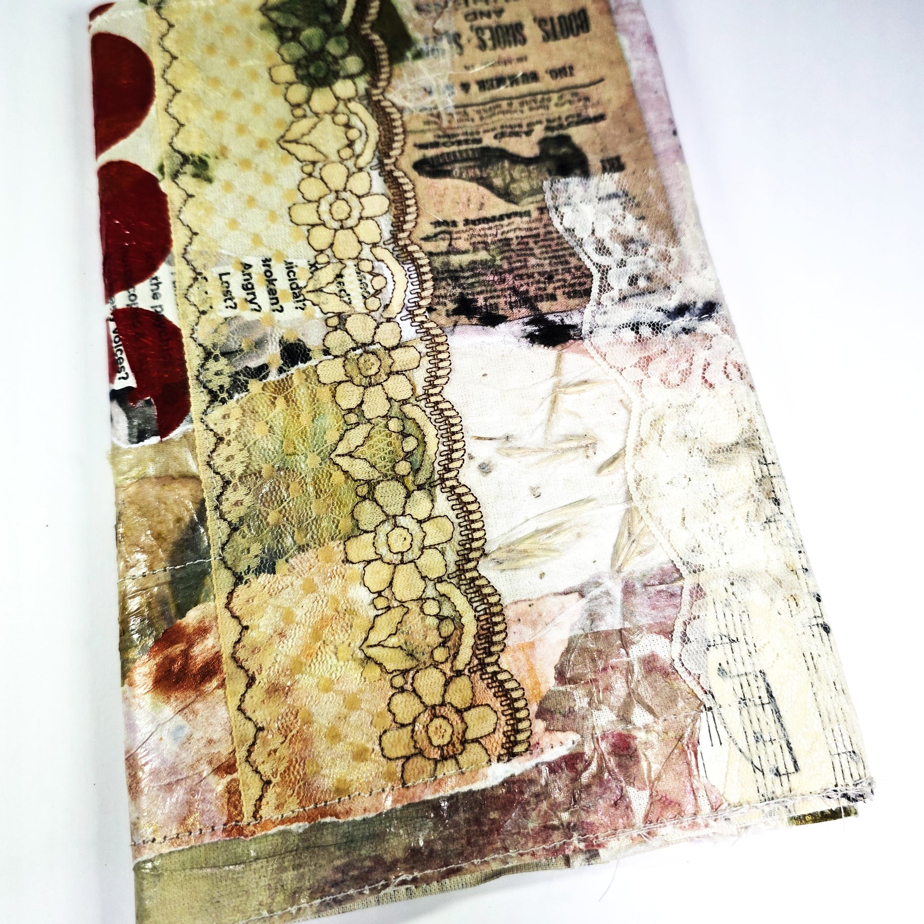 Mixed Media Diary Cover
