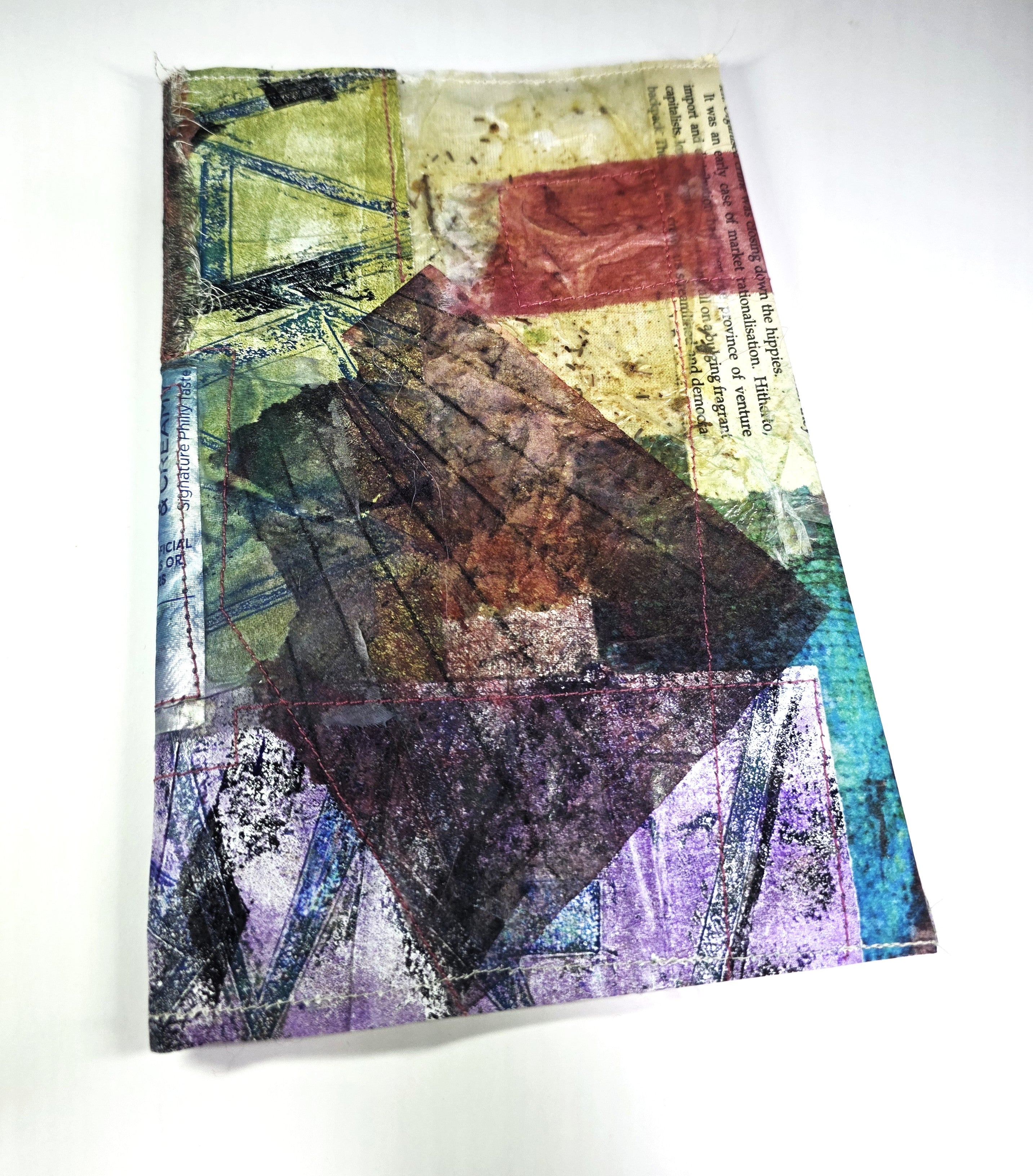 Mixed Media Diary Cover