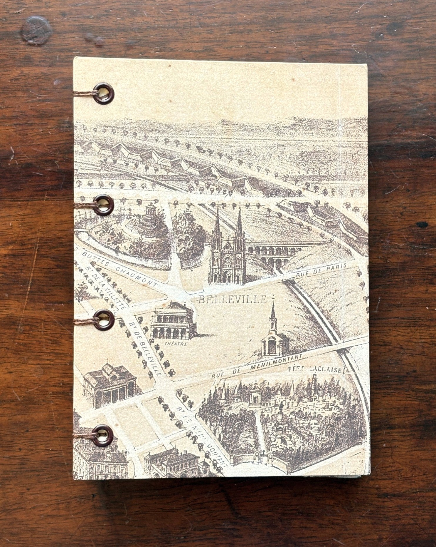 Mini Watercolour Sketchbook, Lay Flat Travel Size