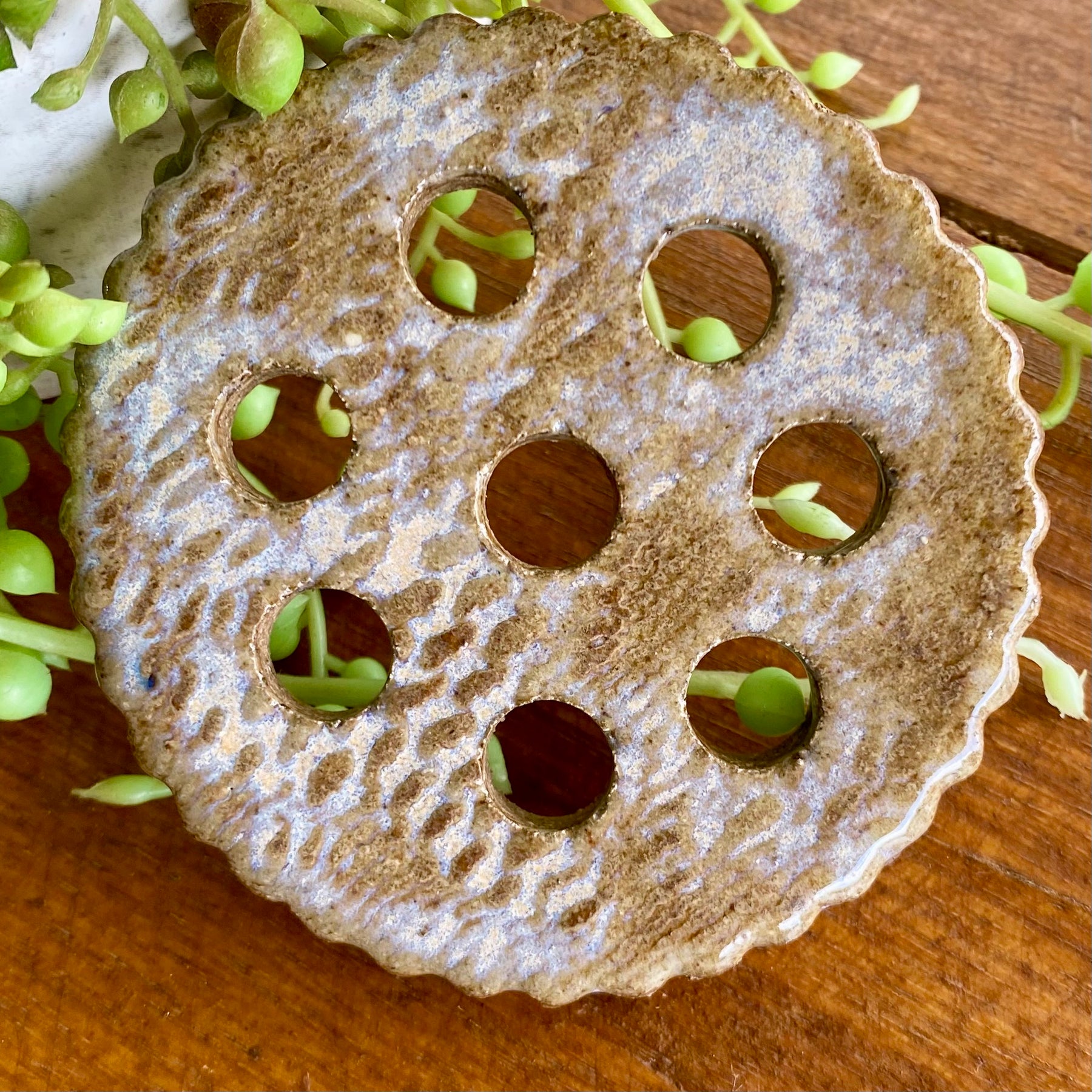 Flower Frogs for Jars/Floral Arrangement Frogs/Handmade Pottery