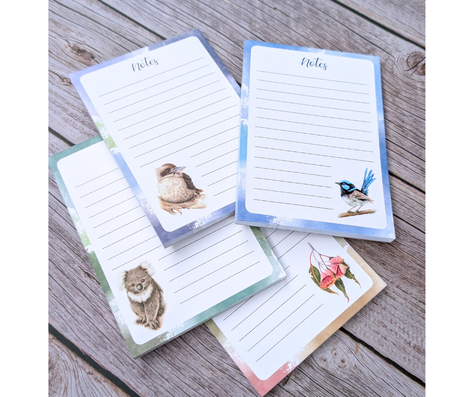 Australian Natives | Notepads | Recycled Paper