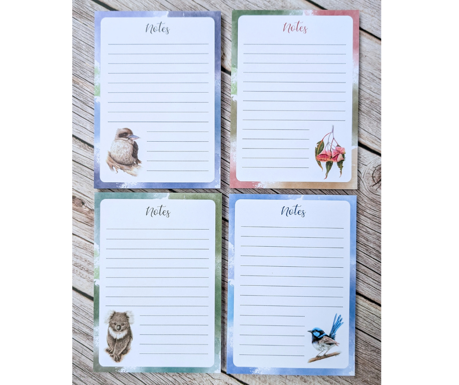 Australian Natives | Notepads | Recycled Paper