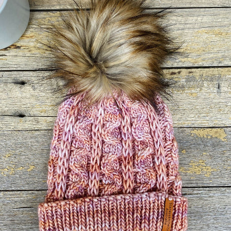 Winter Beanie, Ladies PomPom Hat