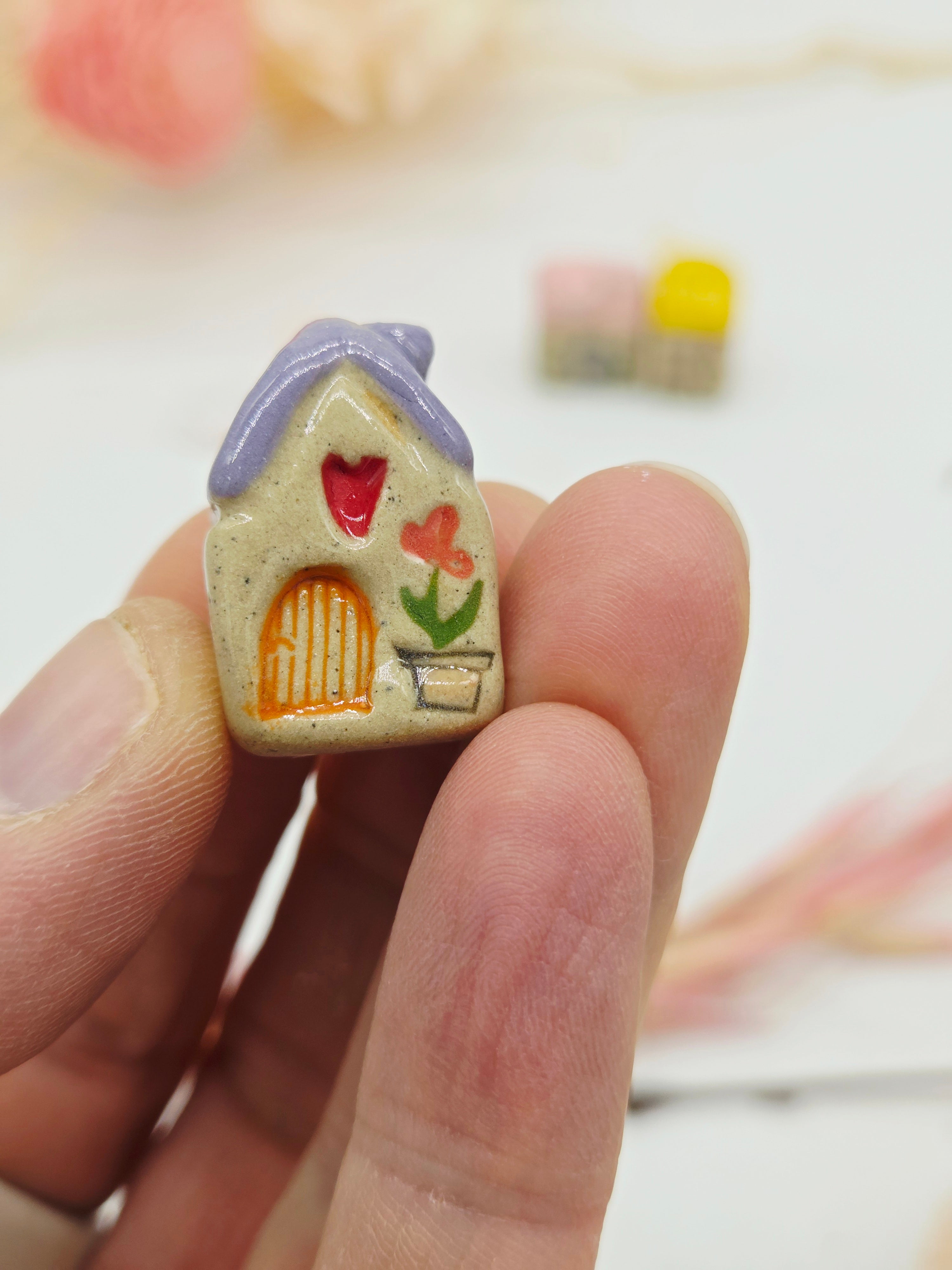 Tiny Ceramic Village - Dewdrop Drive