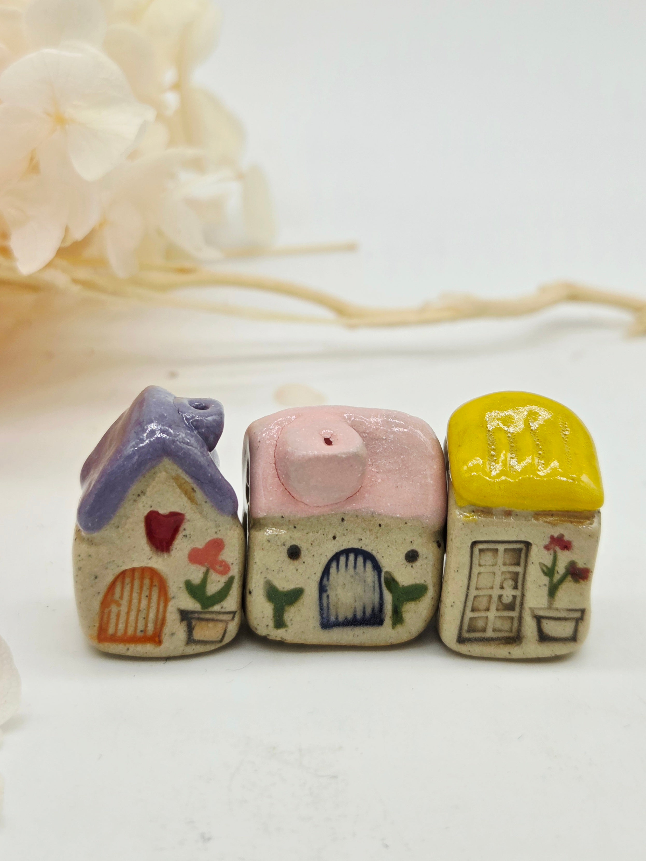 Tiny Ceramic Village - Dewdrop Drive