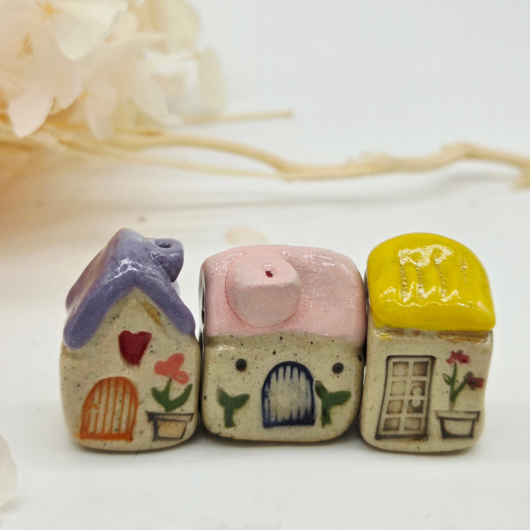 Tiny Ceramic Village - Dewdrop Drive