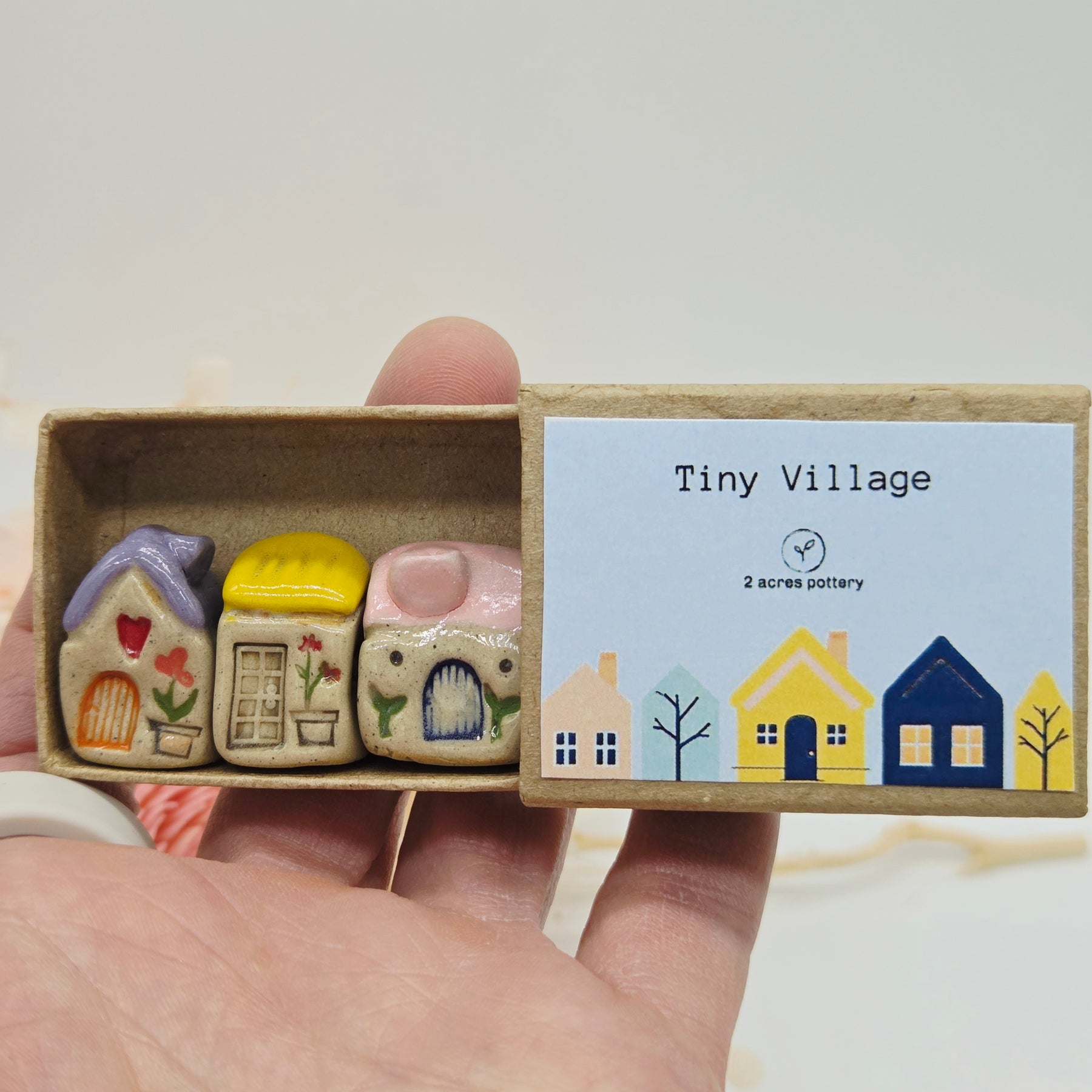 Tiny Ceramic Village - Dewdrop Drive