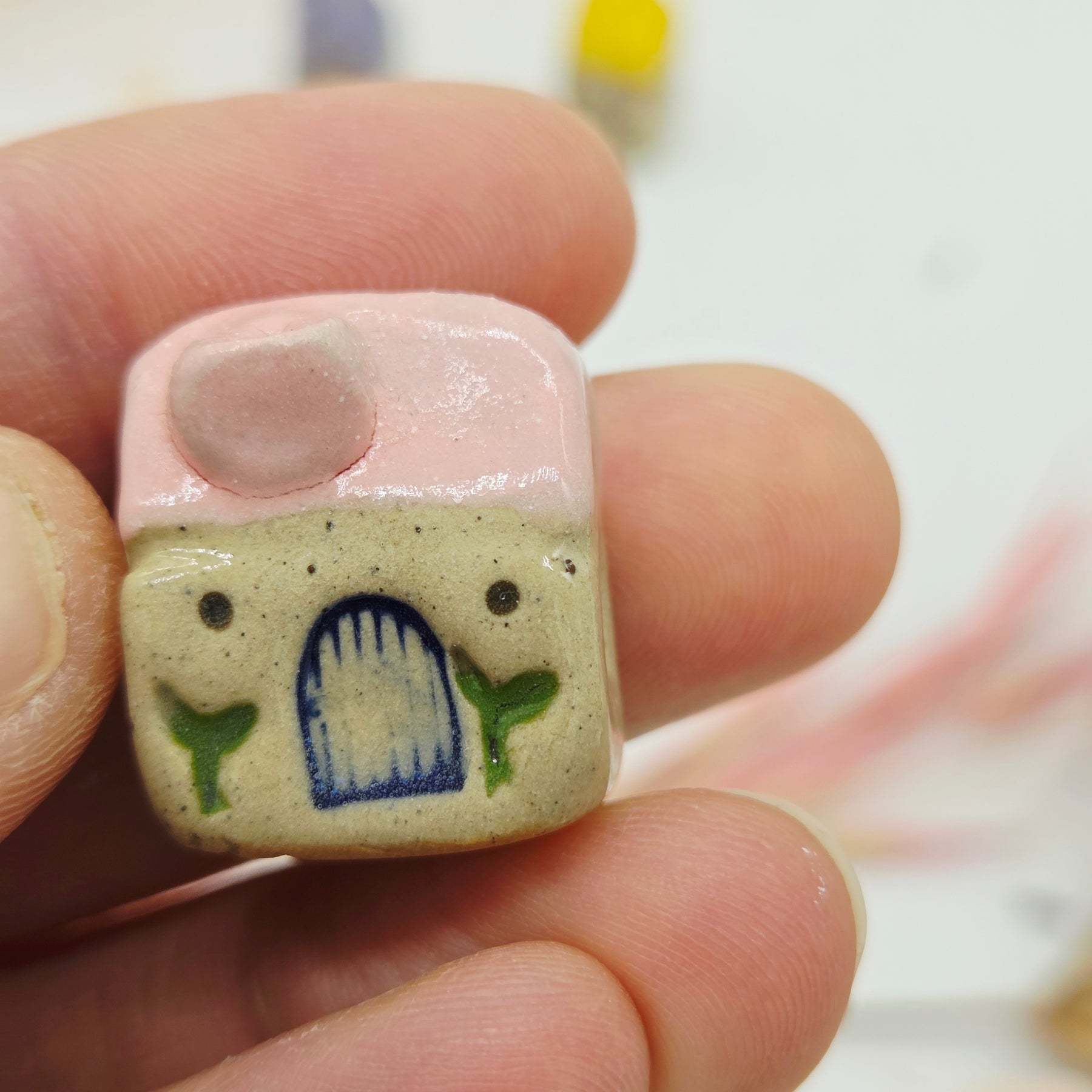 Tiny Ceramic Village - Dewdrop Drive