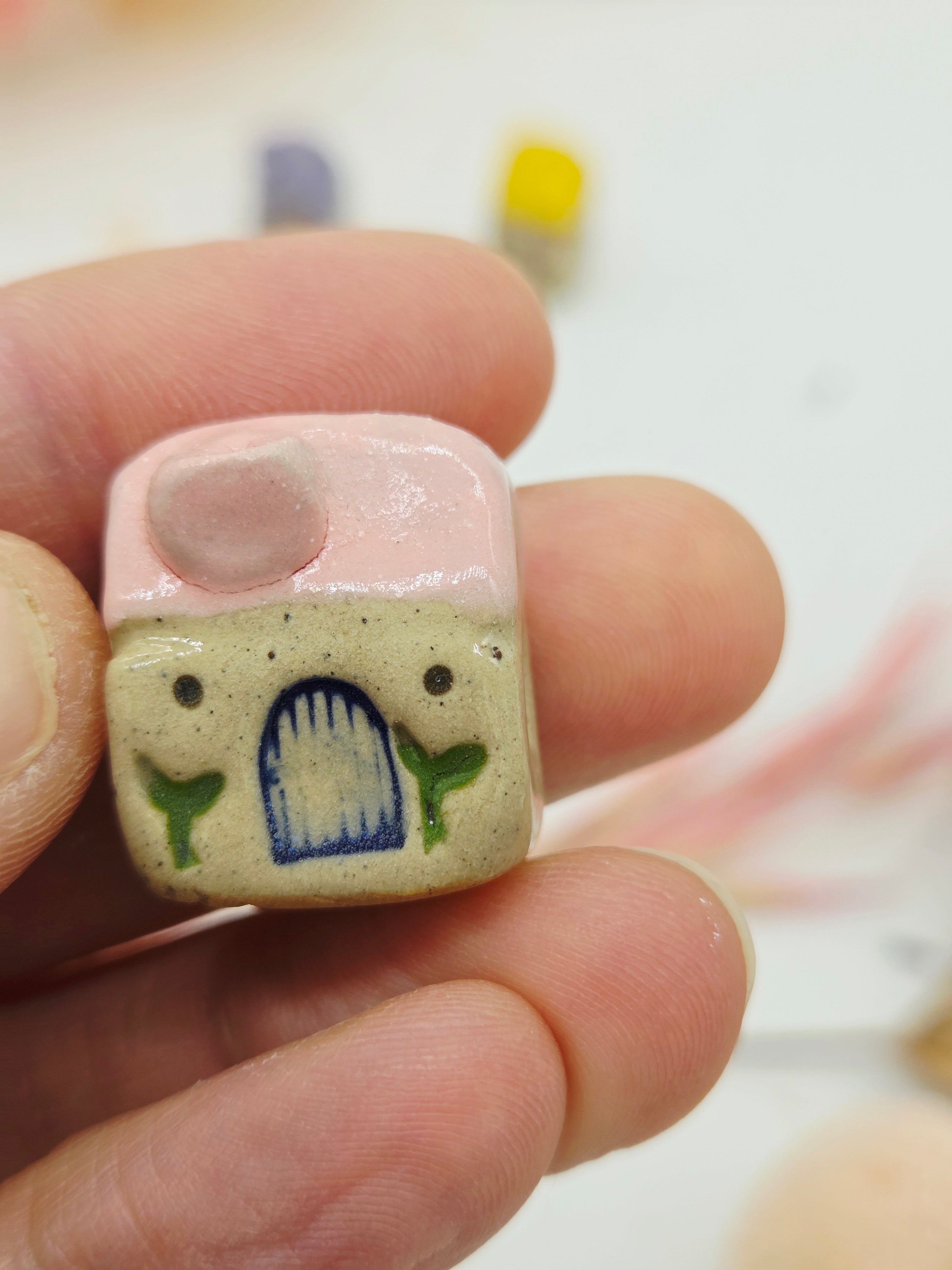Tiny Ceramic Village - Dewdrop Drive