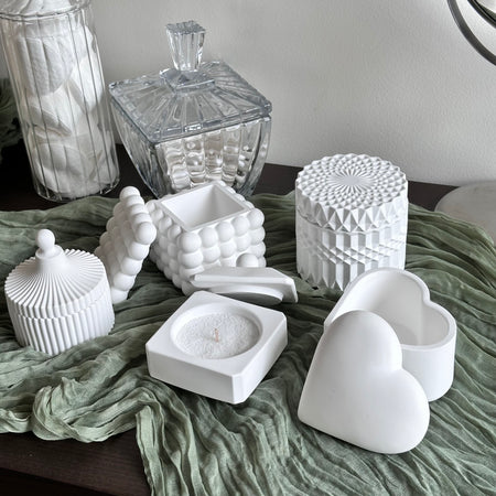 Trinket & jewellery boxes | candle sand jars